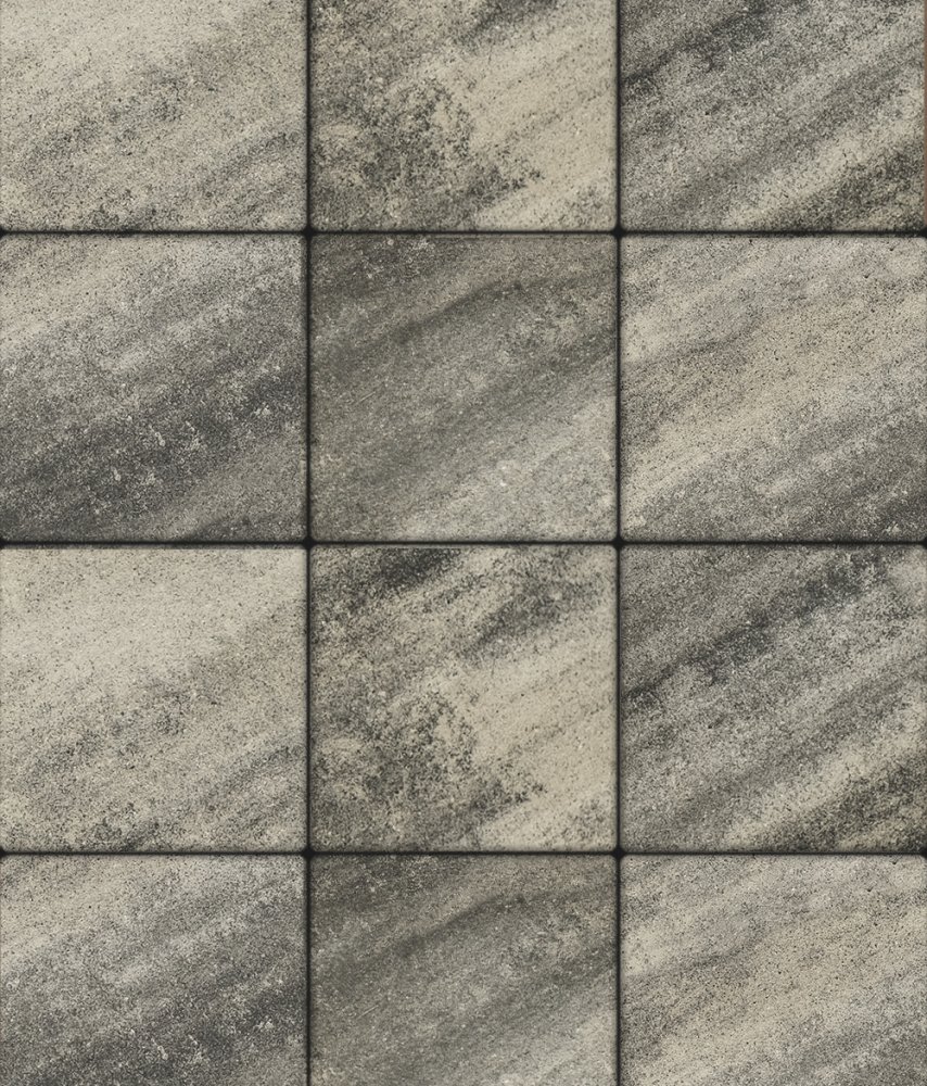 Тротуарная плитка Квадрат Листопад гладкий  300х300
