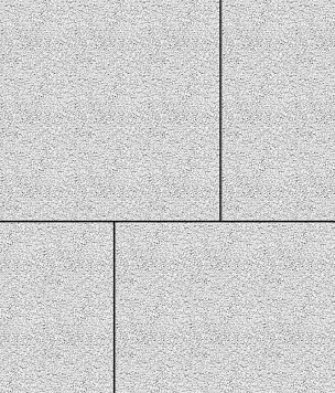 Тротуарная плитка Квадрат Стандарт  600х600 - belyj_standart